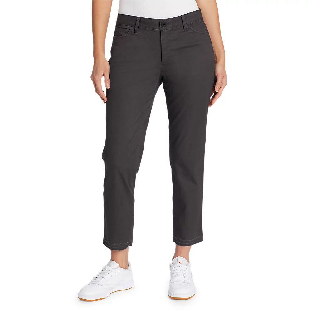 Women's Legend Wash Release Hem Crop Pants Comfortable Jogging Pants