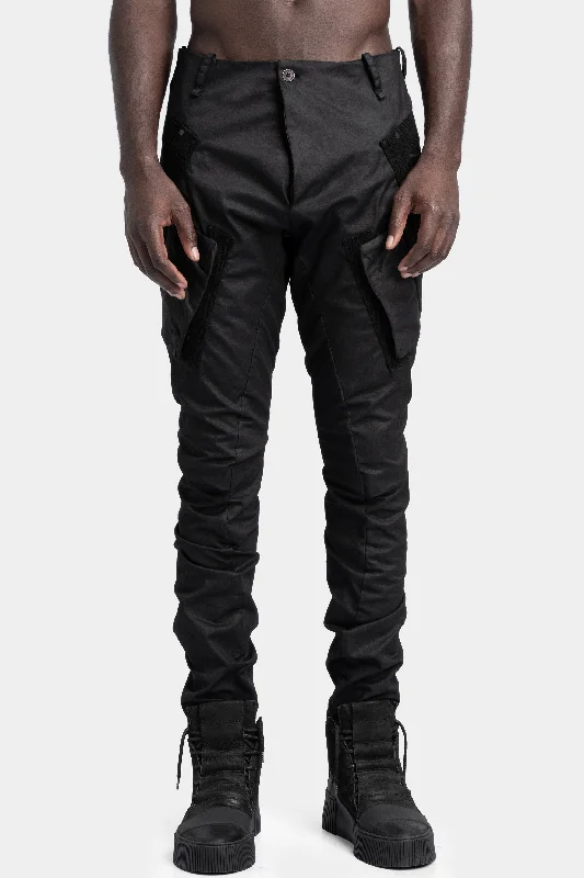 Twisted legs scar-stitch cargo pants Casual Sweatpants Style