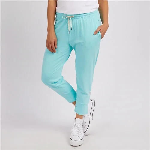 Elm Brunch Pants - Tonic Blue Classic Pleated Pants