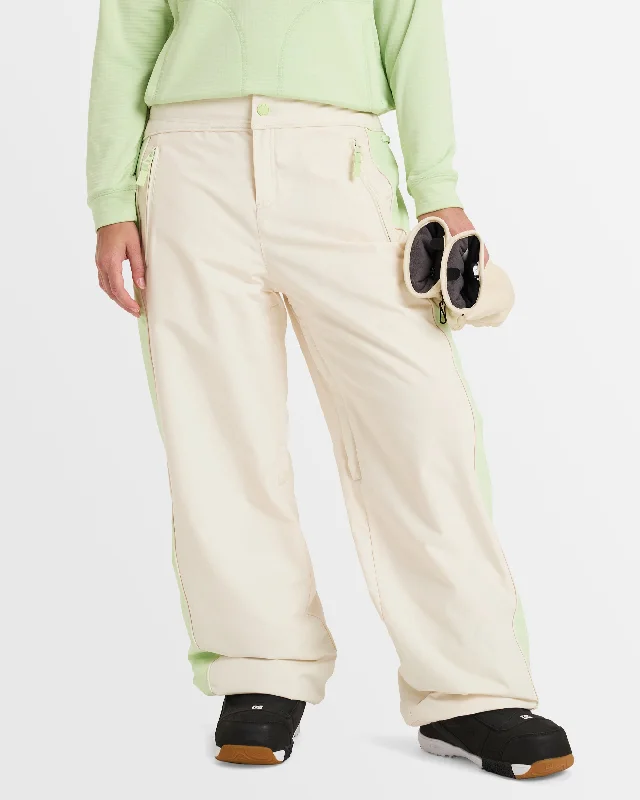 Womens Steeply Snow Pants Soft Wool Pants