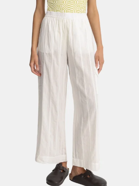 RHYTHM WOMEN'S AMALFI CARGO PANT Relaxed High-Waist Trousers
