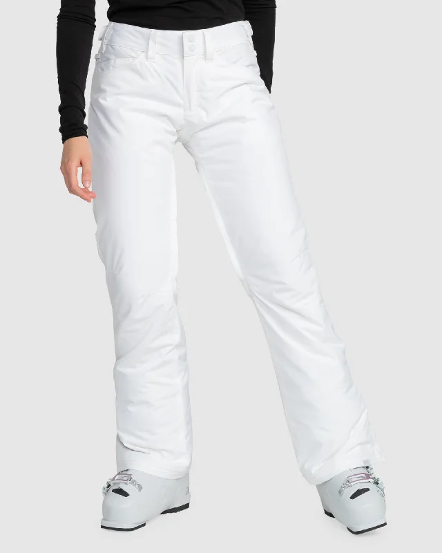 Womens Backyard Technical Snow Pants Chic Faux Leather Pants