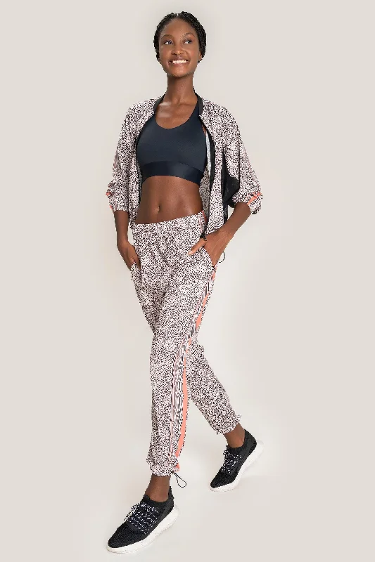 Bamboo Stripe Sportif Pants Classic Stretch Pants