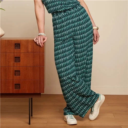 King Louie Fintan Pants Mahi Relaxed Fit Trousers