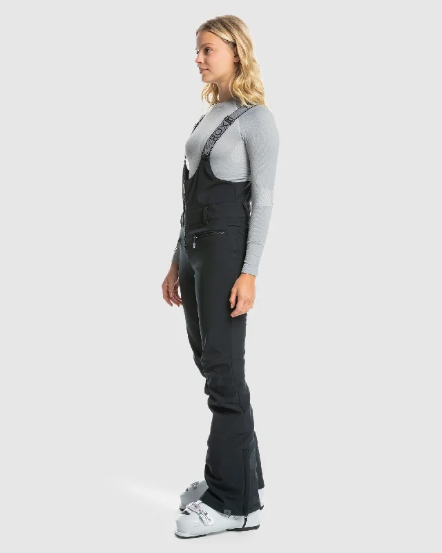 Womens Summit Technical Snow Bib Pants Elegant Wool Trousers