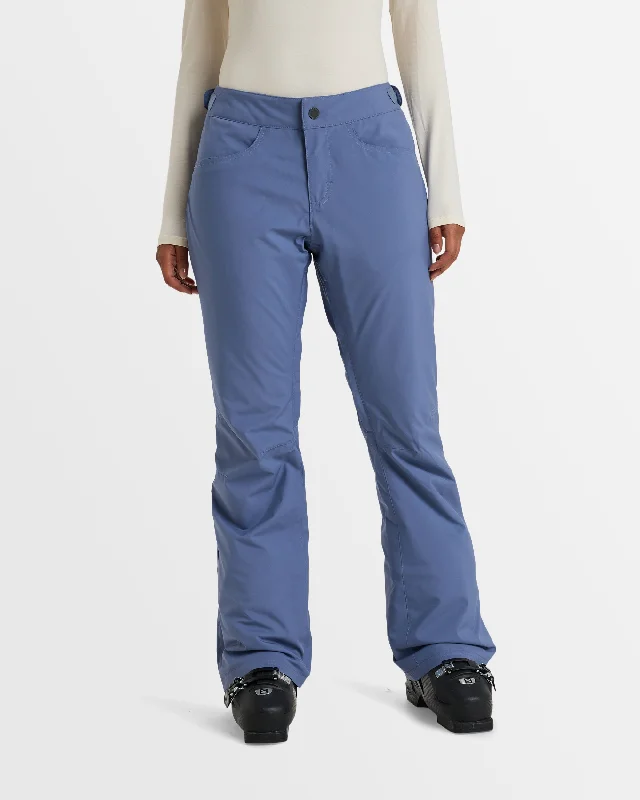 Womens Backyard Snow Pants Trendy Wide-Leg Pants