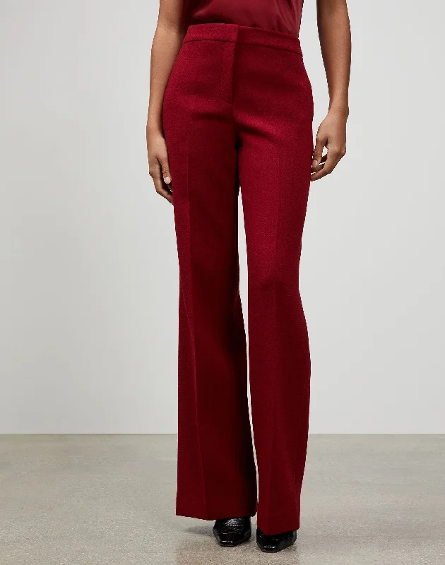 Dalton Wide-Leg Pant In KindWool Nouveau Crepe Cozy Jogger Leggings