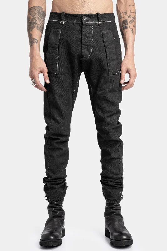 Cold dyed slim fit pants Stylish Harem Pants