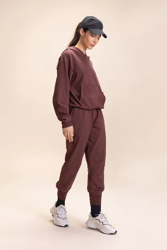 Jog Jogger Pants Relaxed High-Waist Trousers