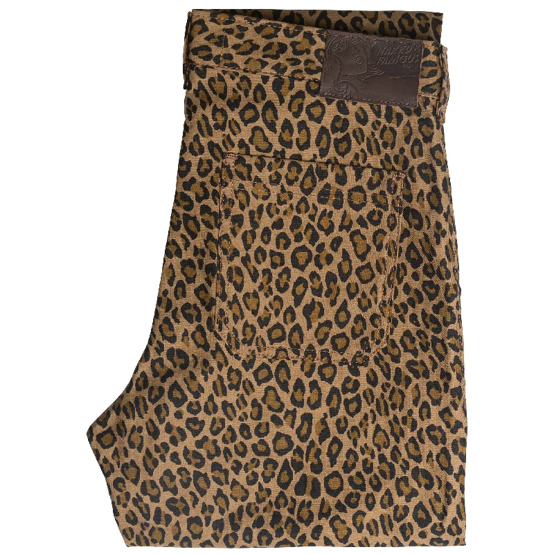 Fatigue Pant - Leopard Print Lightweight Jogger Pants