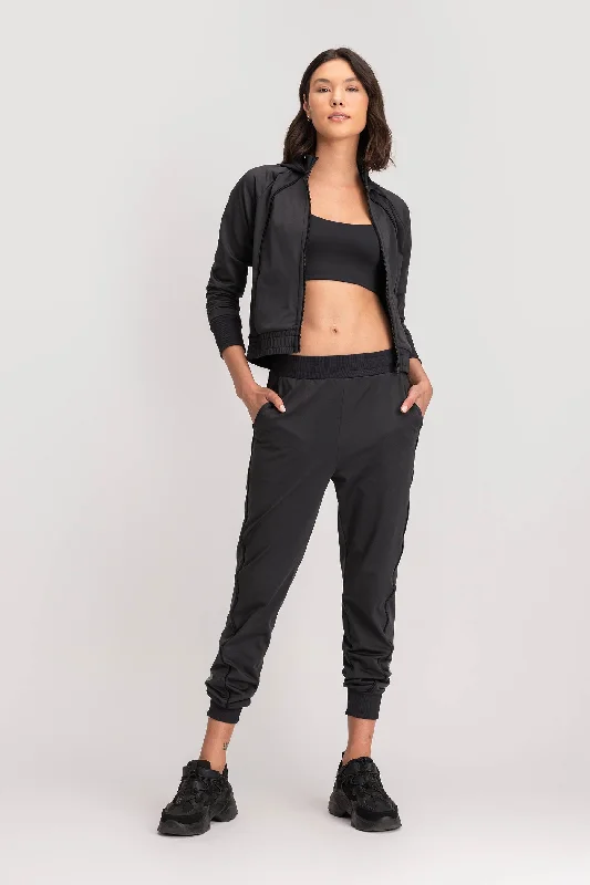 Thermo Fleece Jogger Pants Cozy Maternity Pants