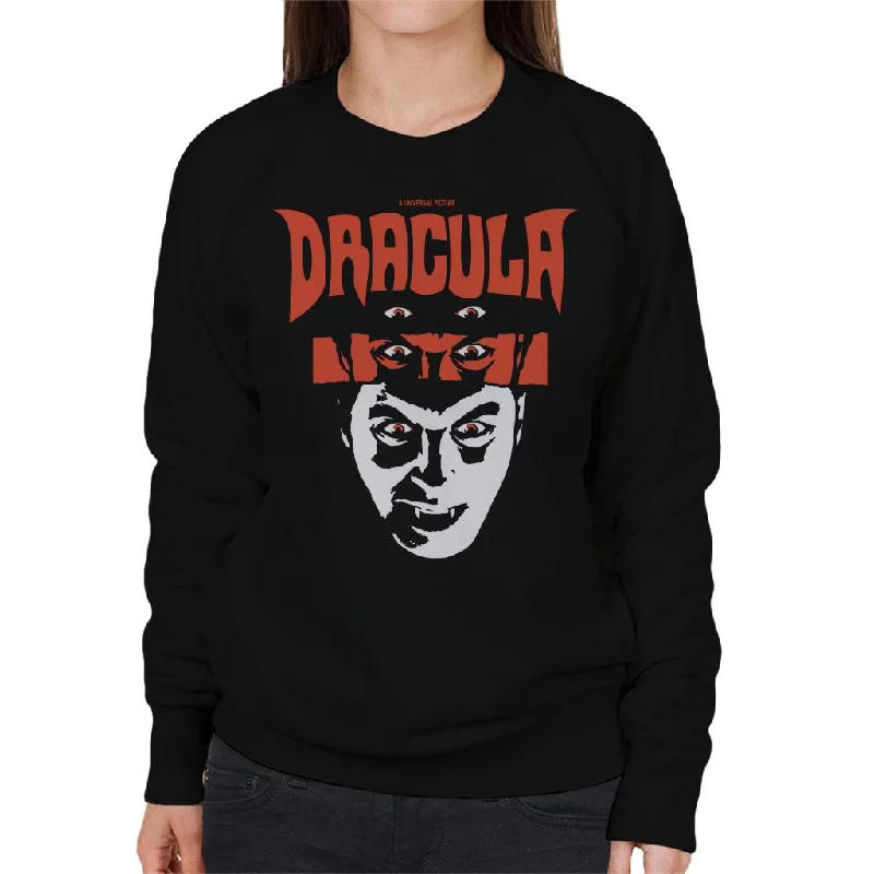 Dracula A Motion Picture Women's Sweatshirt Hoodie with Back Slit Movement Comfort