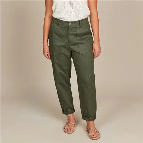 Isle of Mine Lucille Pant - Olive Classic Flared Pants