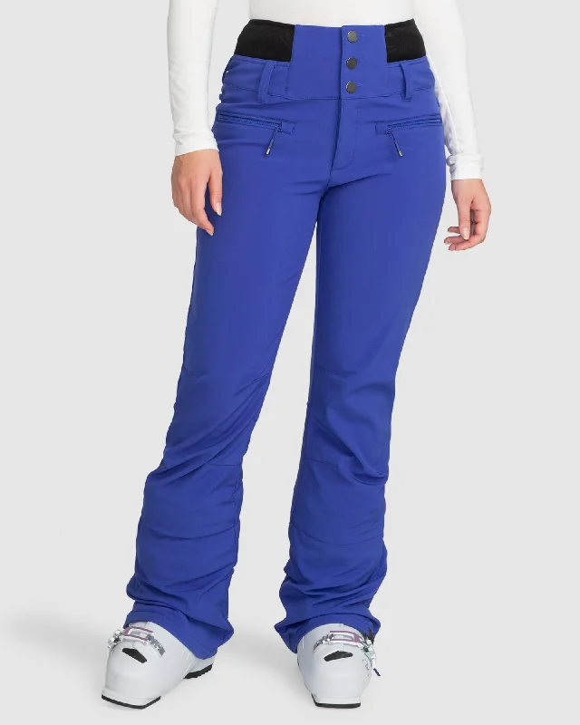 Womens Rising High Technical Snow Pants High-Waist Jogger Pants