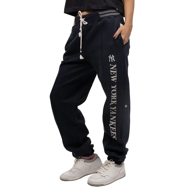 Pants New York Yankees MLB Athleisure para Mujer Trendy High-Waist Trousers