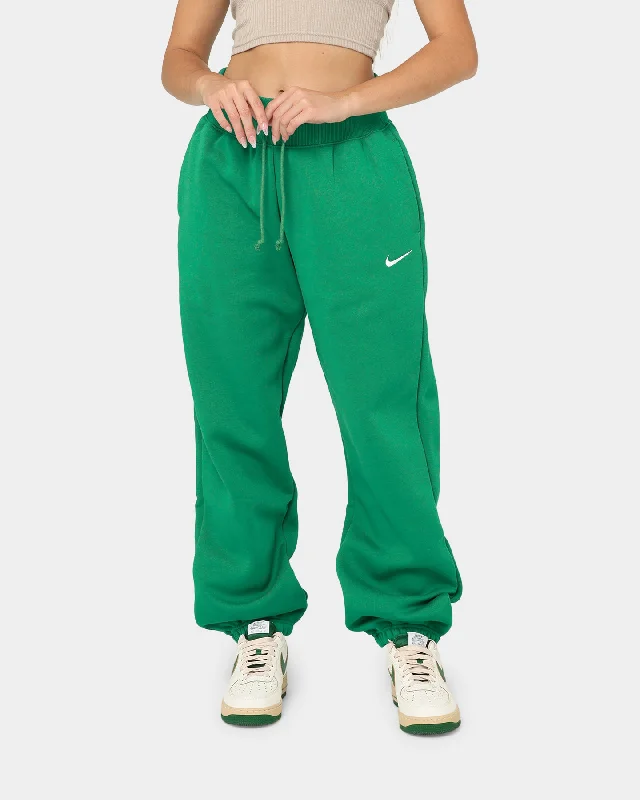 Nike Women's Nike Sportswear Phoenix Fleece High-Waisted Oversized Pants Malachite/Sail Wide-Legged Palazzos