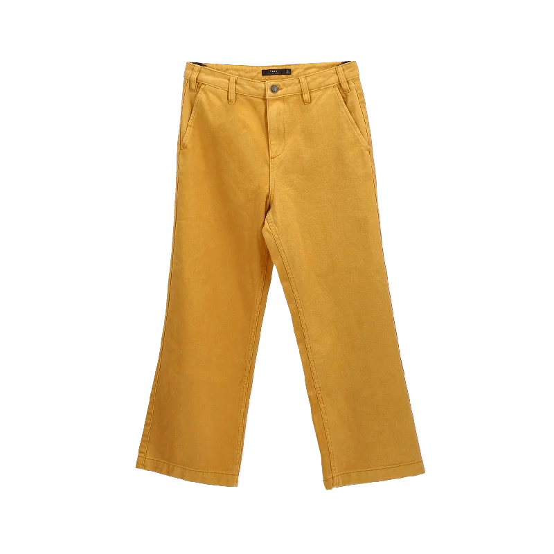 Lyon Pant - Mustard Trendy Velvet Pants