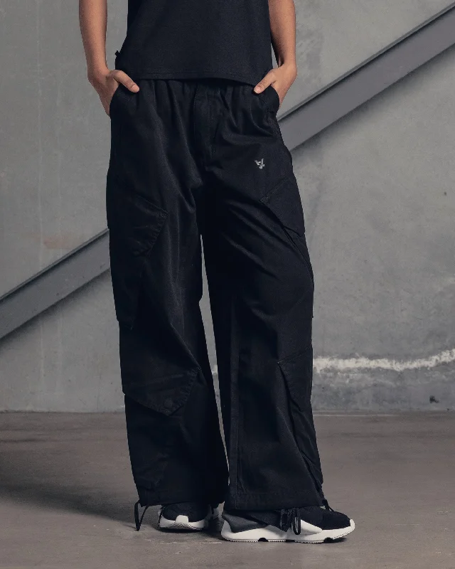 The Anti Order Hurtlocker Parachute Pants Black Comfortable Maternity Pants