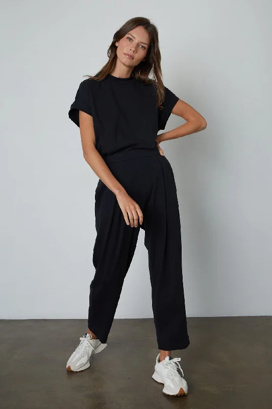 NATASHA PLEATED PANT Comfy Cargo Trousers