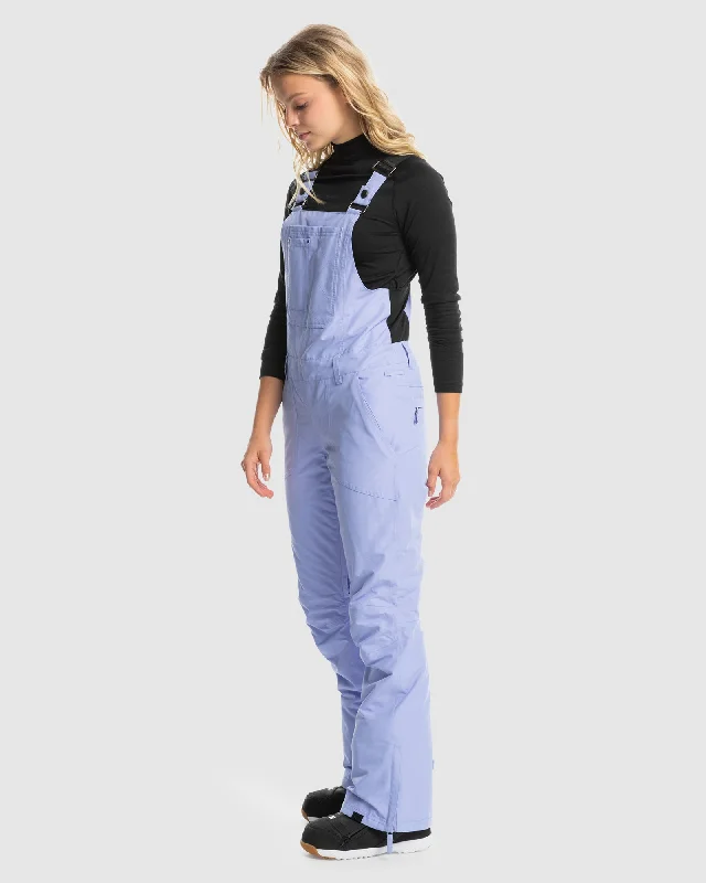 Womens Rideout Technical Bib Snow Pants Comfortable Jogger Trousers