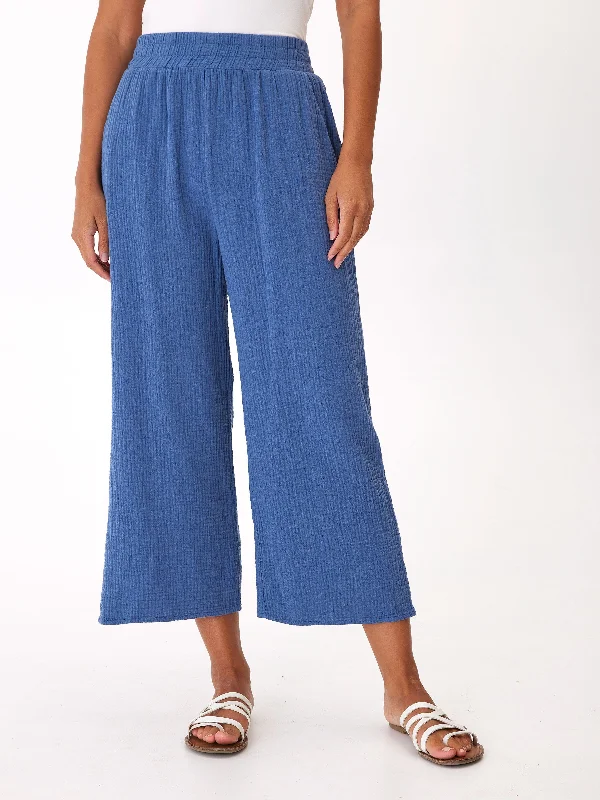 Ivanna Gauze Wide Leg Pant Soft Cotton Pants