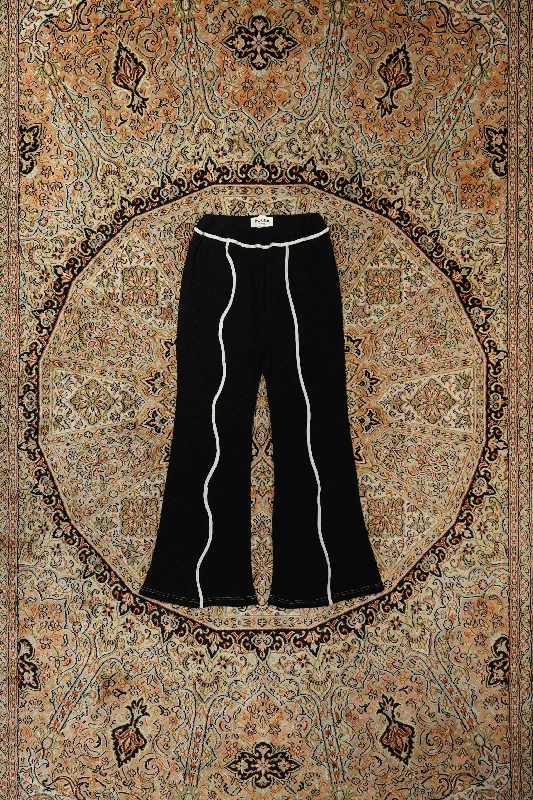 HOUGA lesson pants (black) High-Waist Jogger Pants