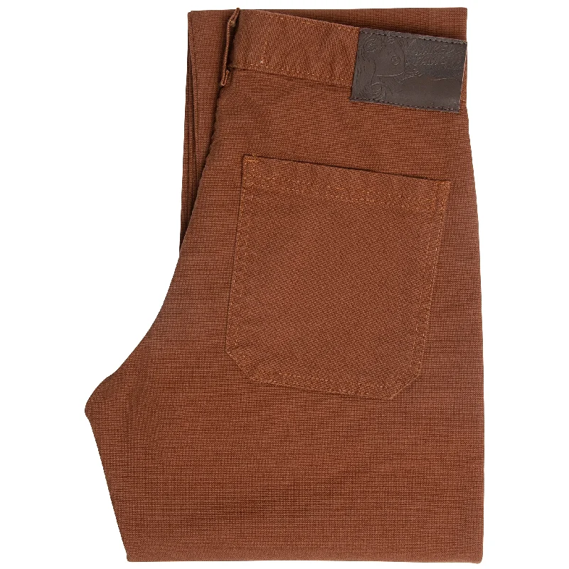 Women's - Fatigue Pant - Brick Canvas Formal Wide-Leg Pants