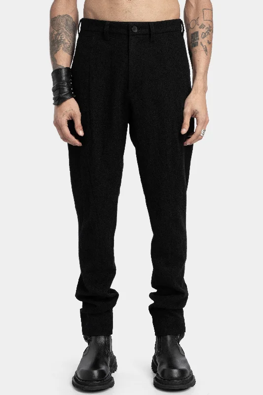 Tailored wool blend pants Soft Sweatpants Style