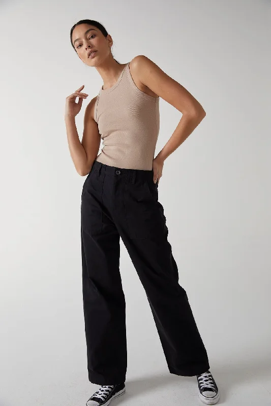 VINTAGE BLACK-TWILL