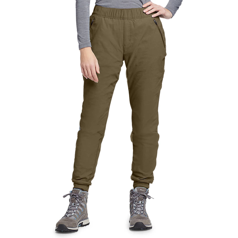Women's Rainier Fleece-Lined Jogger Pants Casual Skinny Fit Pants