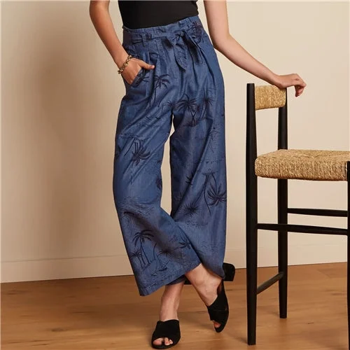 King Louie Neva Cropped Pants Daytrip Casual Yoga Pants