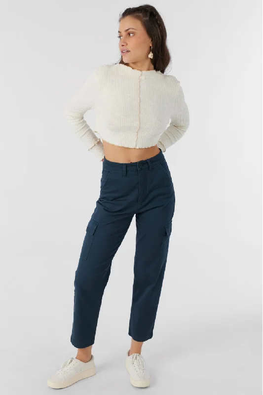 O'Neill Women's "Heather" Cargo Pants Classic Stretch Pants