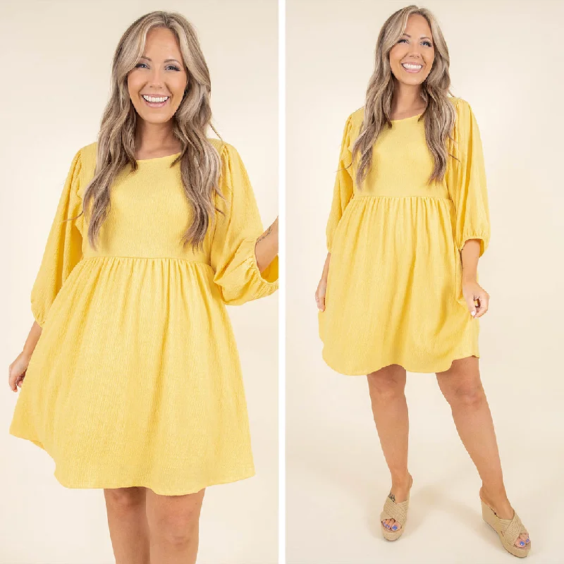 On The Prairie Side Dress, Banana