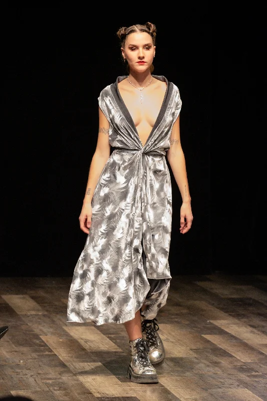 Silver Velveteen