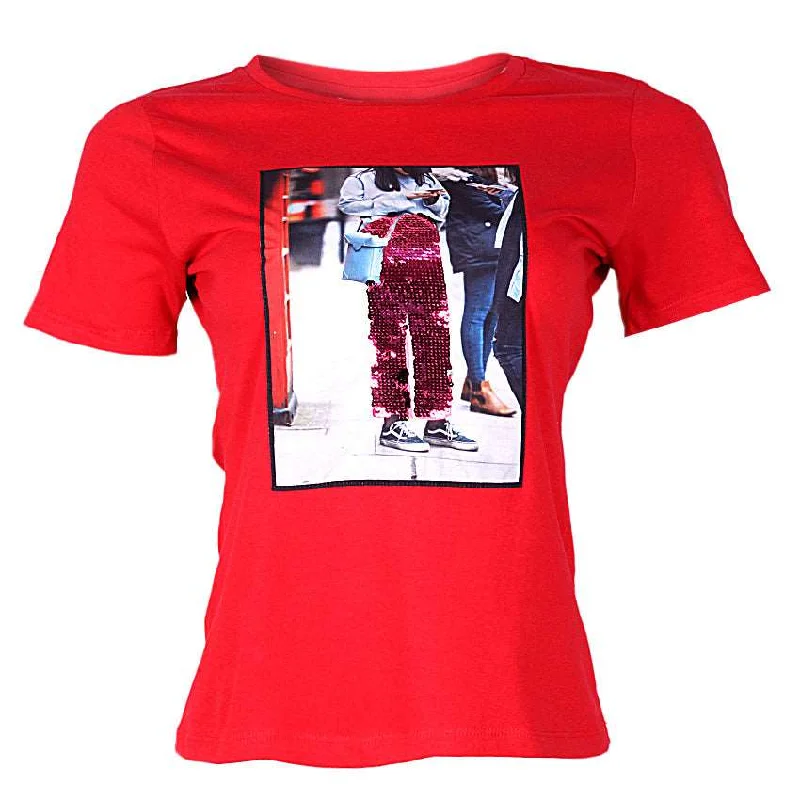 Casual T-Shirts Ribbed T-Shirt High Neck Heavyweight
