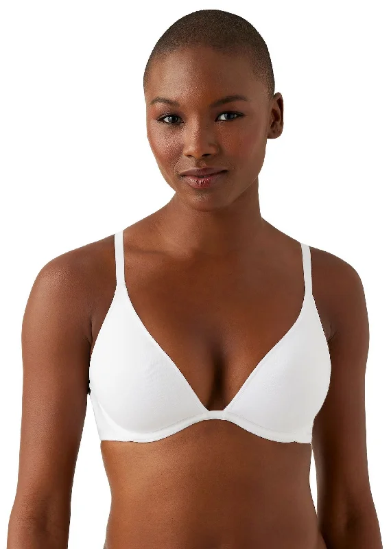 Cotton to a tee plunge contour bra Knit Fabric Woven Fabric Fleece Fabric
