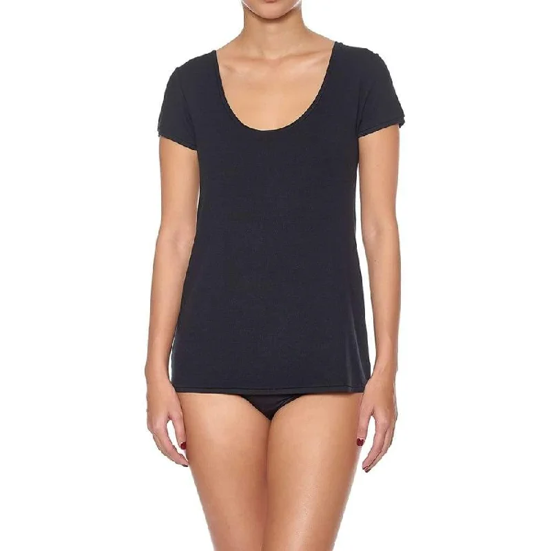Douceur Ribbed T-Shirt Chenille Blend Fleece Blend Nylon Blend