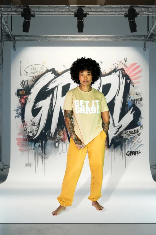 Get It Grrrl Classic Tee Sequined Glittery Shiny