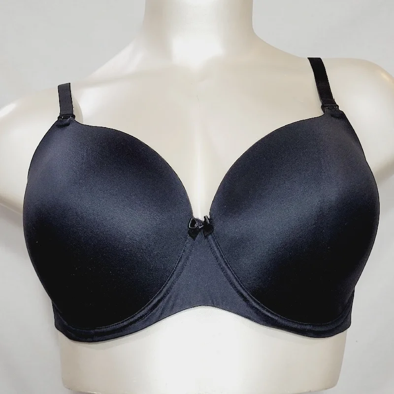 Gilligan O'Malley Full Coverage T-Shirt Nursing Maternity Underwire Bra 42DD Black NWT Plaid T-Shirt Polka Dot Checkered