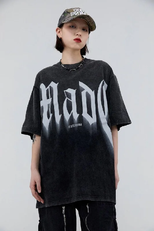 Grunge Made Extreme Tee Cashmere Blend Cotton Blend Poly Blend