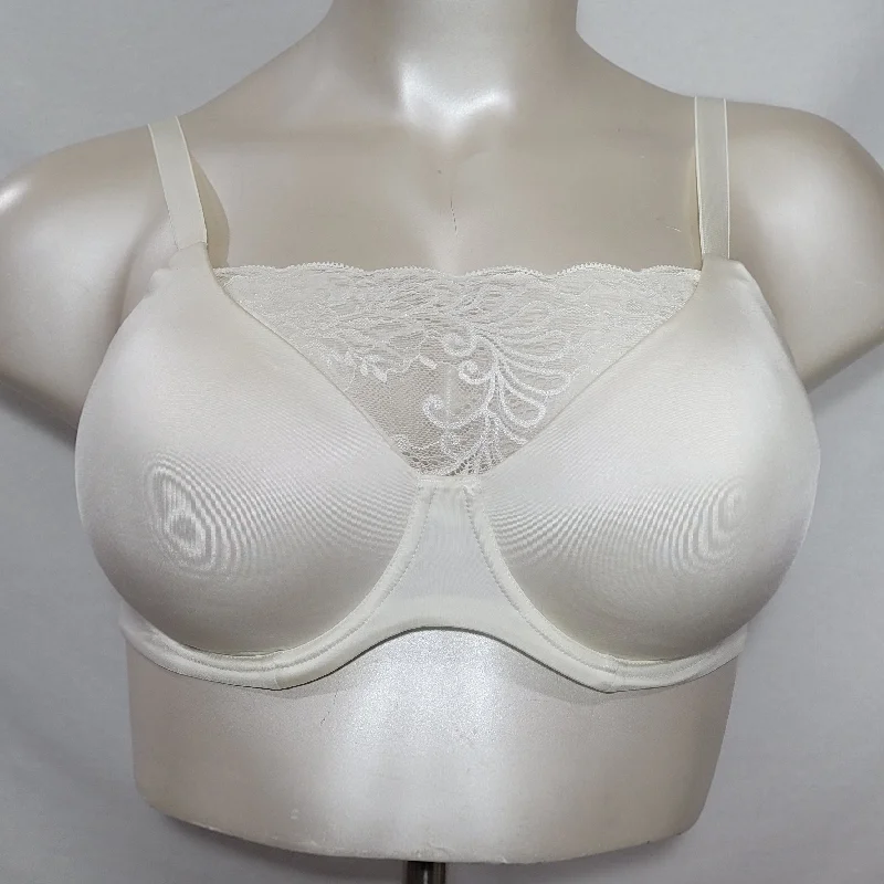 Le Mystere 1199 5-Way Convertible Camisole UW T-Shirt Bra 36DD/E White NWT Terry Blend Velvet Blend Canvas Blend