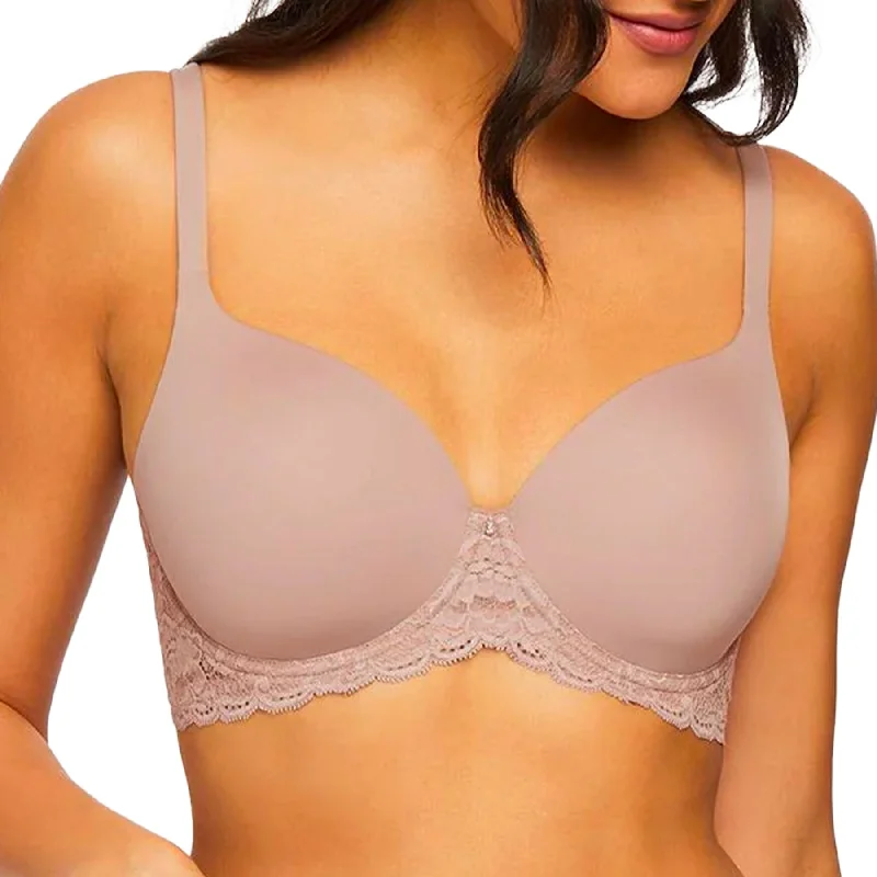 Pure Plus Full Cup T-Shirt Bra 9320 - MoonShell Striped Floral Plaid
