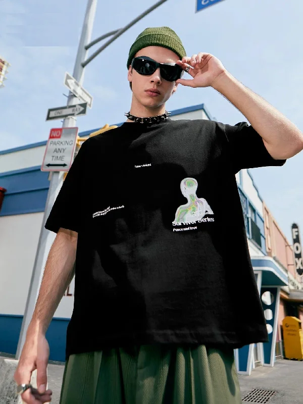 Peace and Love Tee Machine Wash Dry Clean Hand Wash