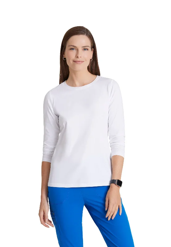 Women's Long Sleeve Accelerate Underscrub Tee Layered Multi-layer Single Layer