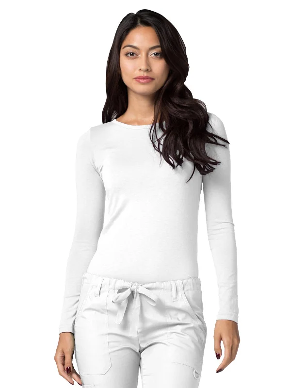 Women's Long Sleeve Tee Graphic T-Shirt Round Neck Polyester