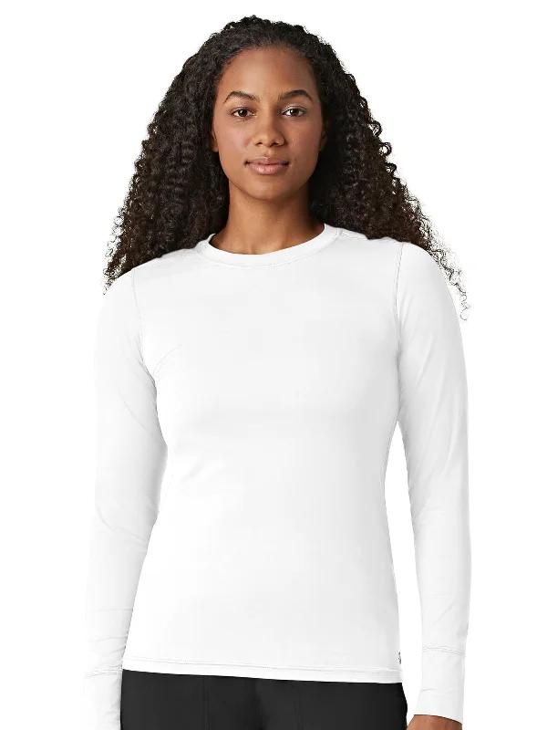 Women's Performance Tee Notch Collar Peter Pan Collar Cowl Neck