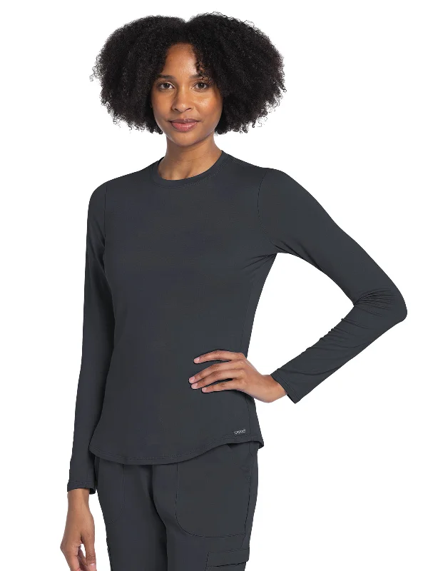 Women's Pocketless Underscrub Tee Oversized T-Shirt Spandex breathable
