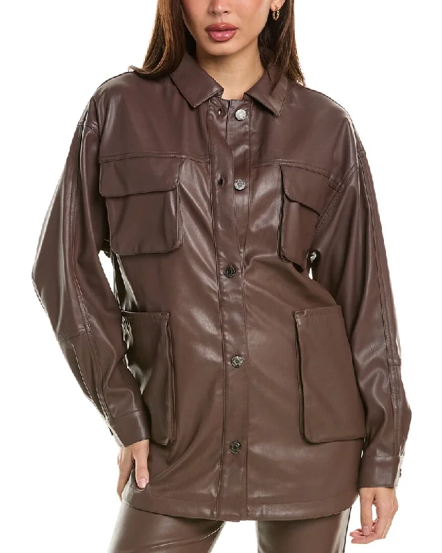 AFRM Bruno Cargo Shacket Boho Chic Blouse