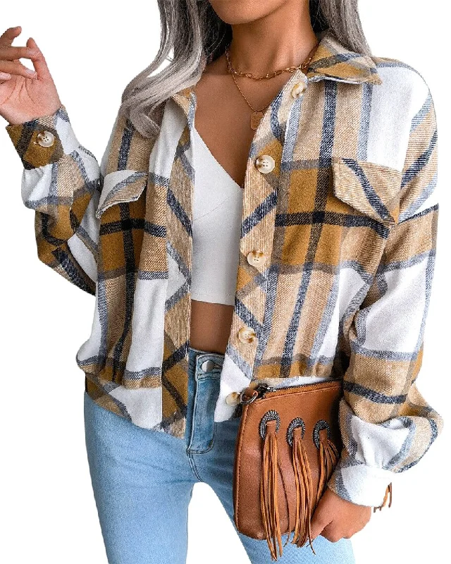 Lily Kim Shacket High Neck Blouse