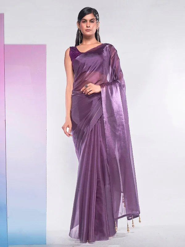 Women Party Wear Premium Organza Silk Saree With Un Stitched Blouse Smart Business Blouse